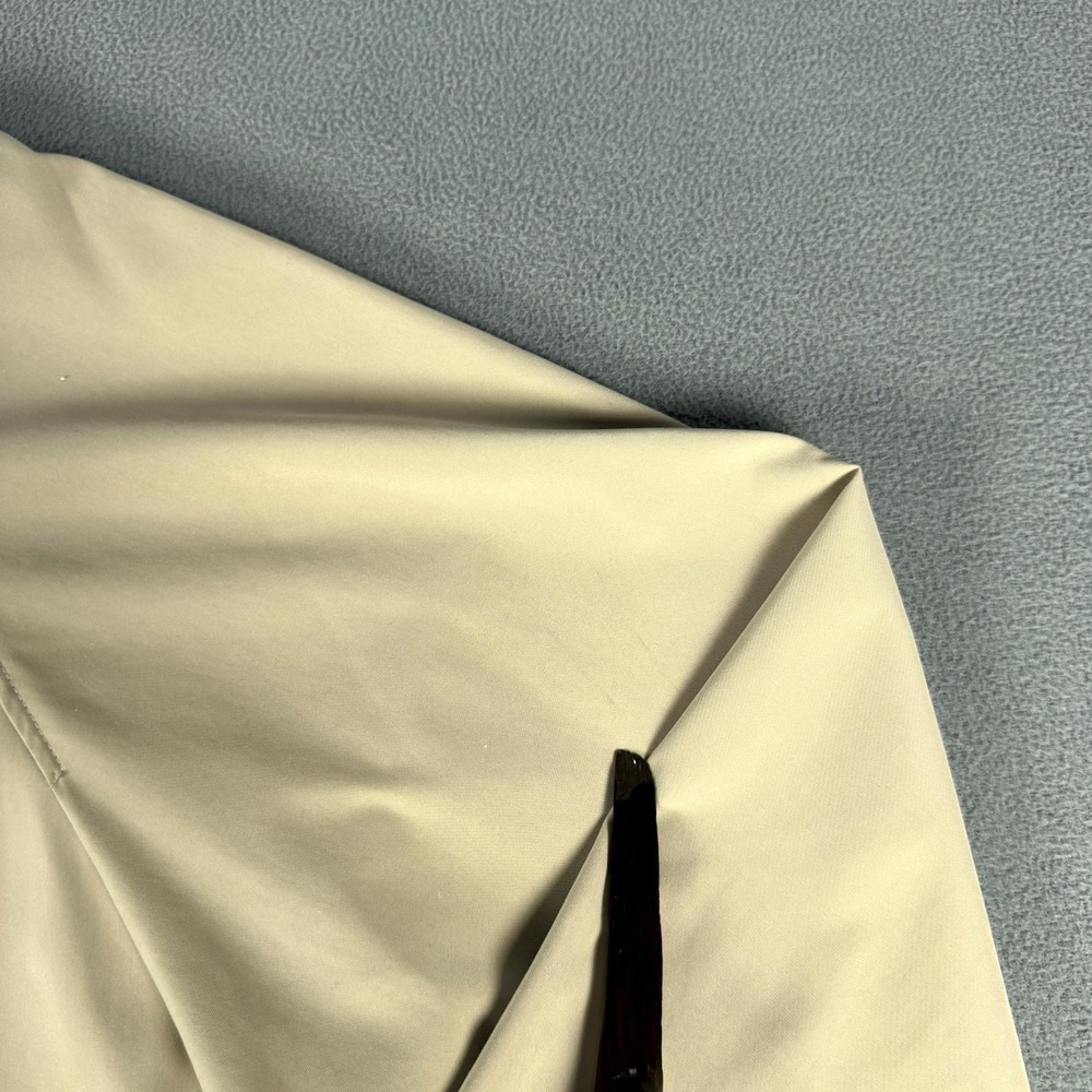 Zegna Sport Jacket Mens 2XL Beige Bi Swing Zip Quiet Luxury Minimalist Luxe - Picture 3 of 16